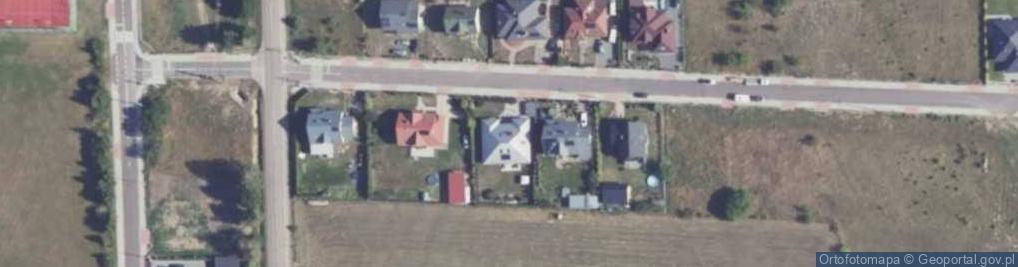 Zdjęcie satelitarne Tęczowa ul.