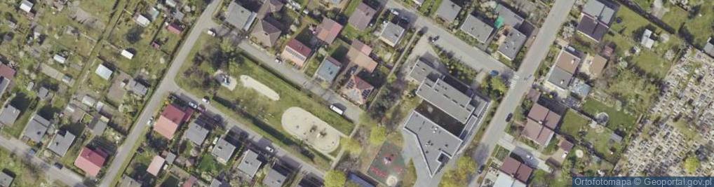 Zdjęcie satelitarne Tęczowa ul.