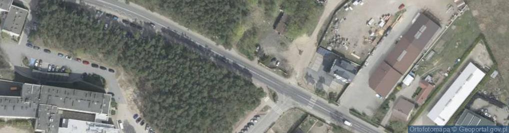 Zdjęcie satelitarne Tęczowa ul.