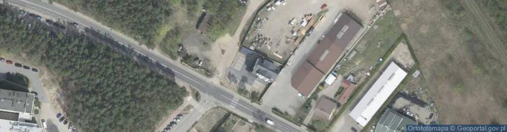 Zdjęcie satelitarne Tęczowa ul.