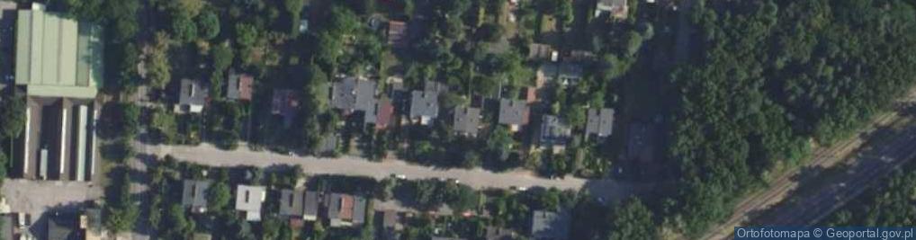 Zdjęcie satelitarne Tęczowa ul.