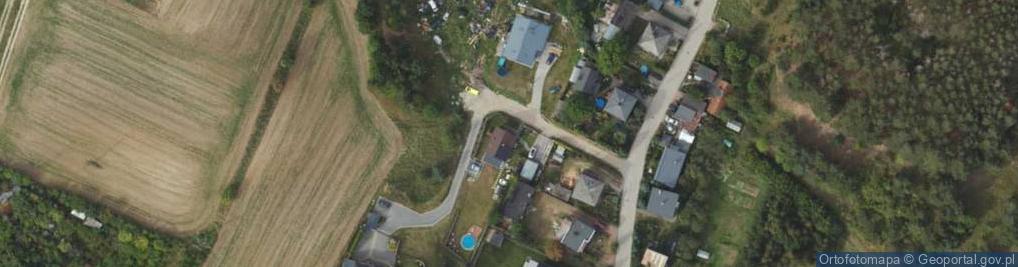 Zdjęcie satelitarne Tęczowa ul.