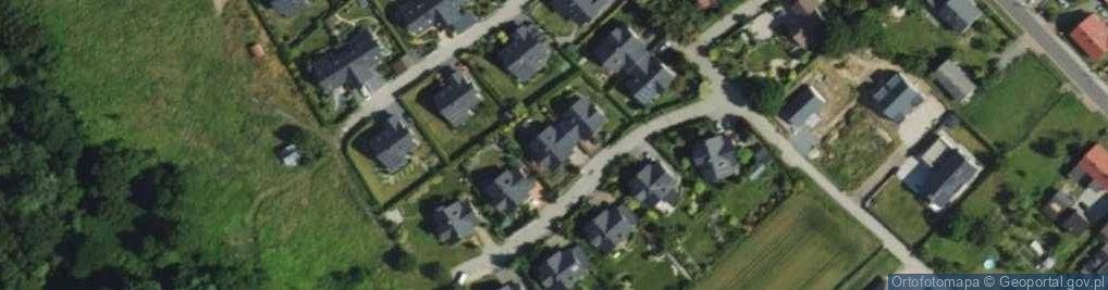 Zdjęcie satelitarne Tęczowa ul.