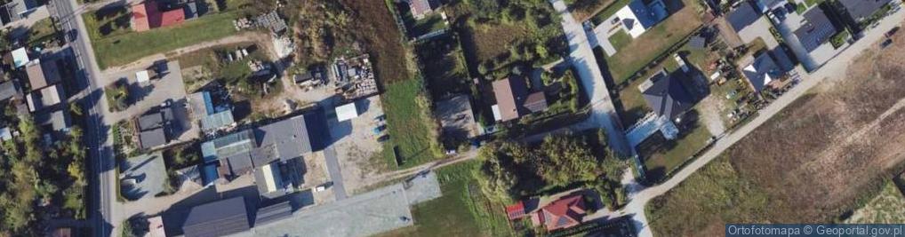 Zdjęcie satelitarne Tenisowa ul.