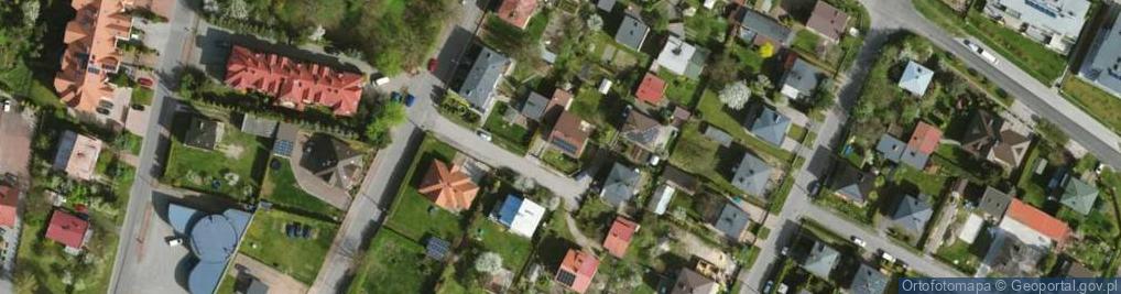 Zdjęcie satelitarne Tęczowa ul.
