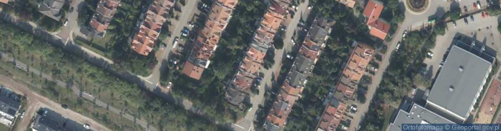 Zdjęcie satelitarne Teokryta ul.