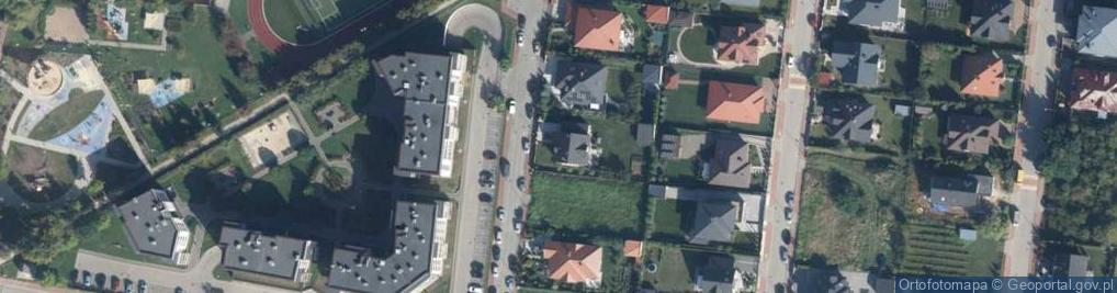 Zdjęcie satelitarne Tęczowa ul.