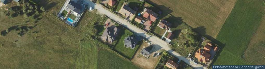 Zdjęcie satelitarne Tęczowa ul.