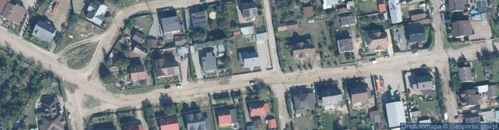 Zdjęcie satelitarne Tęczowa ul.