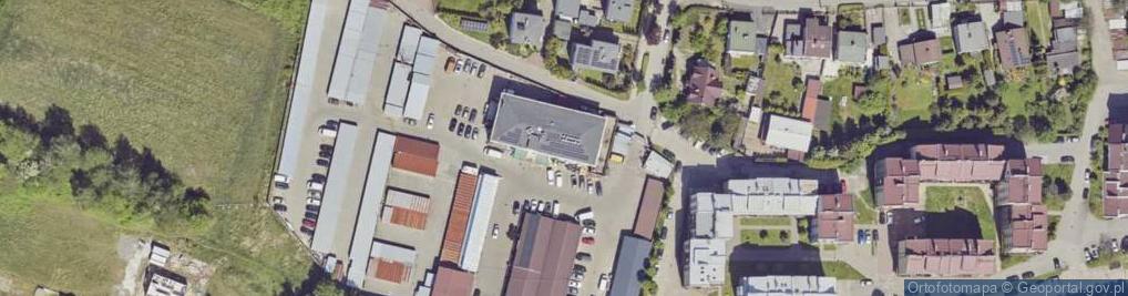 Zdjęcie satelitarne Tęczowa ul.