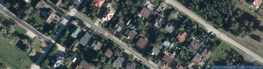 Zdjęcie satelitarne Tęczowa ul.