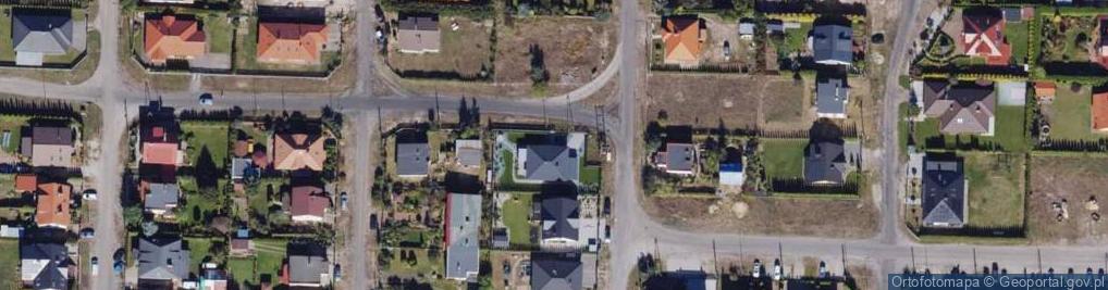 Zdjęcie satelitarne Tęczowa ul.