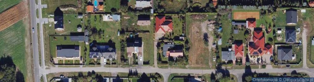 Zdjęcie satelitarne Tęczowa ul.