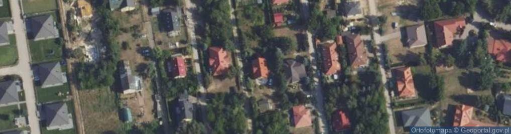 Zdjęcie satelitarne Tęczowa ul.