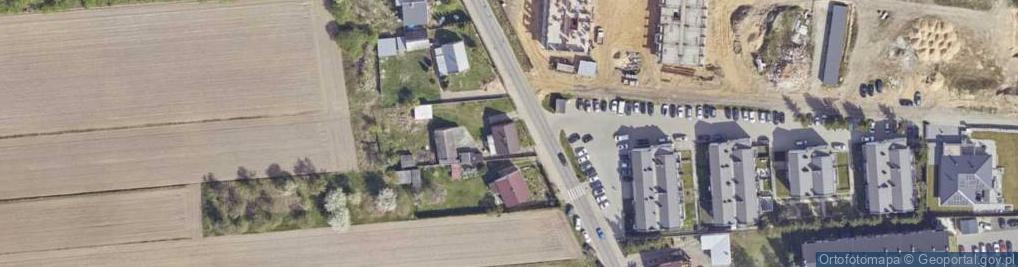 Zdjęcie satelitarne Teklinów ul.