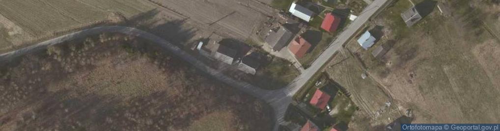 Zdjęcie satelitarne Temeszów ul.