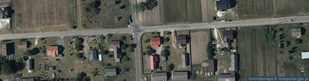 Zdjęcie satelitarne Teodorów ul.