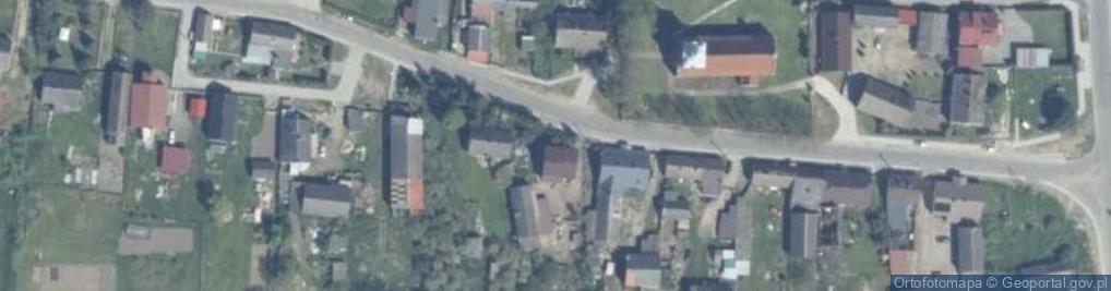 Zdjęcie satelitarne Tetyń ul.