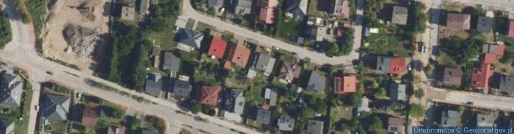 Zdjęcie satelitarne Tęczowa ul.
