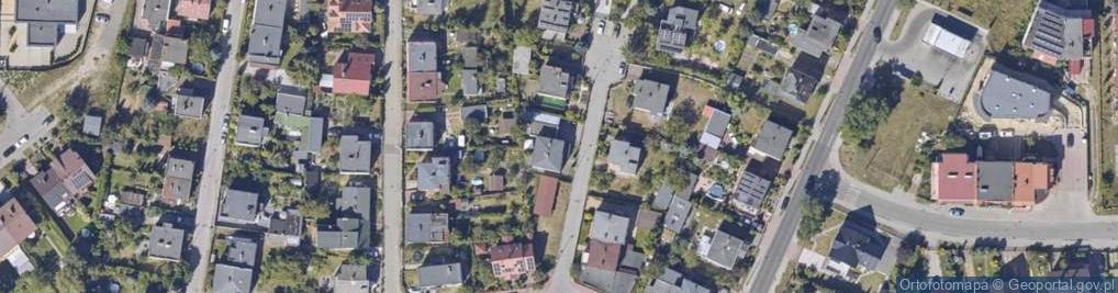 Zdjęcie satelitarne Tęczowa ul.