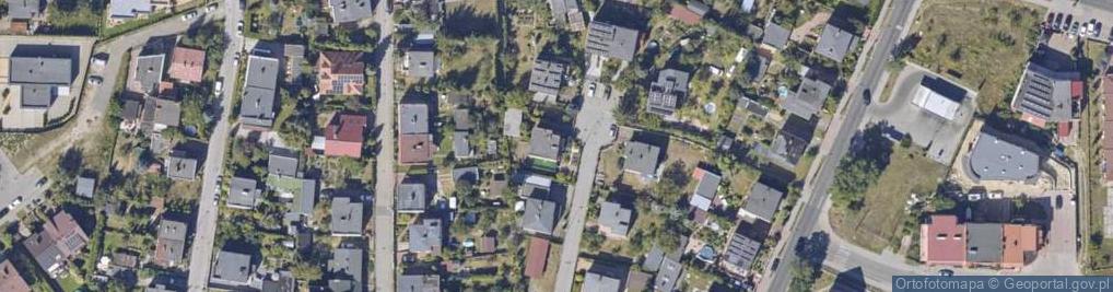 Zdjęcie satelitarne Tęczowa ul.