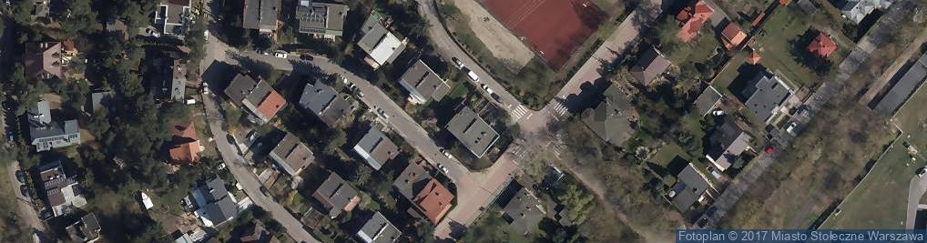 Zdjęcie satelitarne Telewizyjna ul.
