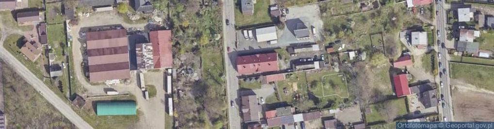 Zdjęcie satelitarne Teklinowska ul.