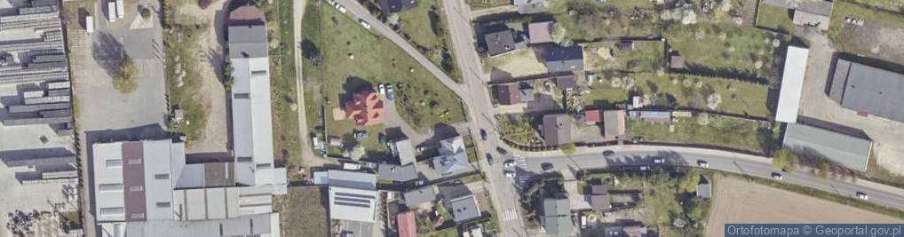 Zdjęcie satelitarne Teklinowska ul.