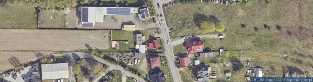 Zdjęcie satelitarne Teklinowska ul.