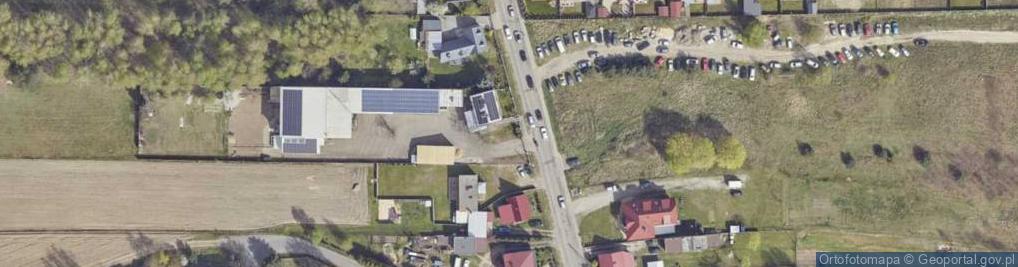 Zdjęcie satelitarne Teklinowska ul.