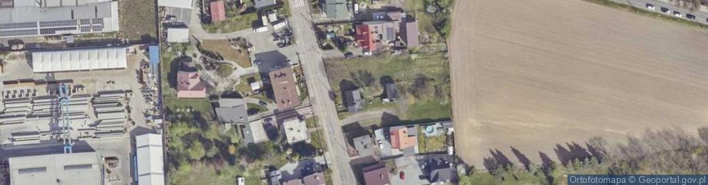 Zdjęcie satelitarne Teklinowska ul.