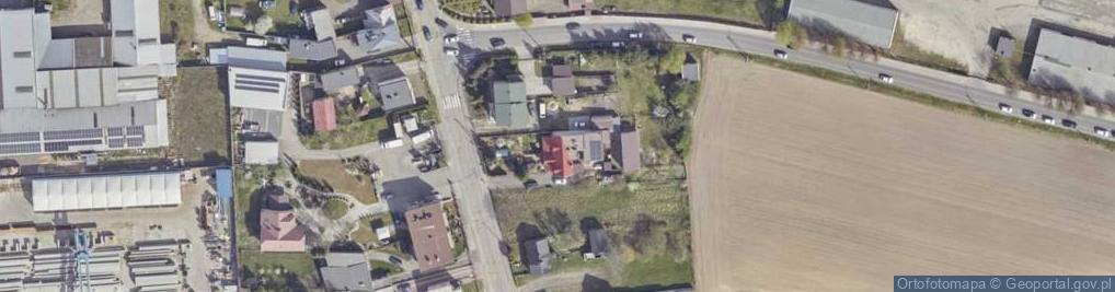 Zdjęcie satelitarne Teklinowska ul.