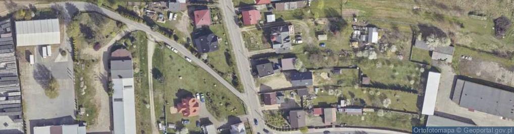 Zdjęcie satelitarne Teklinowska ul.