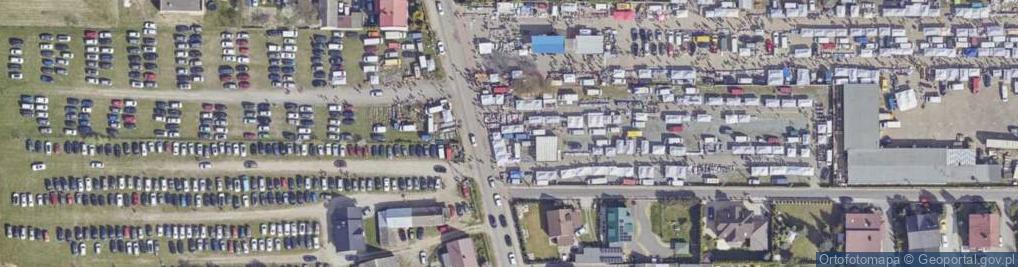 Zdjęcie satelitarne Teklinowska ul.