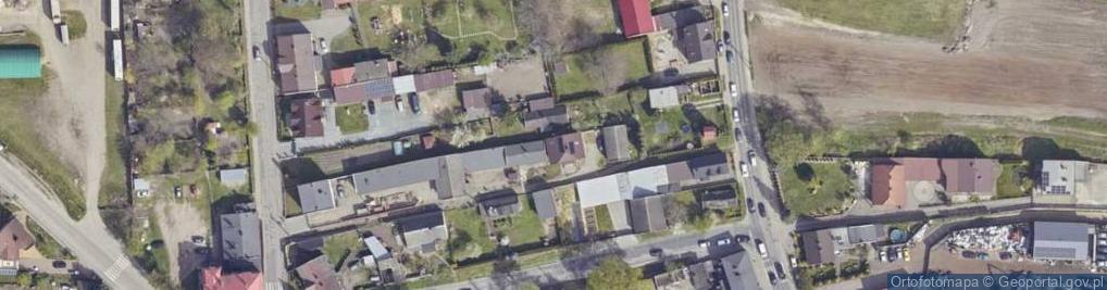 Zdjęcie satelitarne Teklinowska ul.