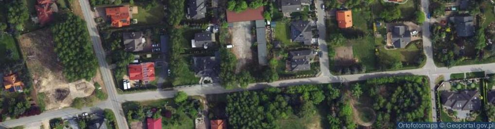 Zdjęcie satelitarne Tęczowa ul.