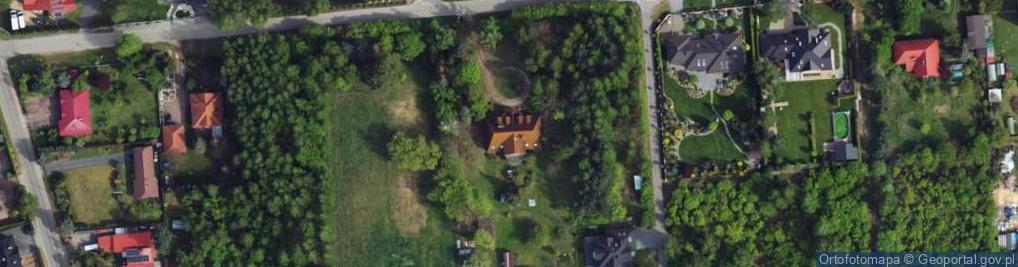 Zdjęcie satelitarne Tęczowa ul.