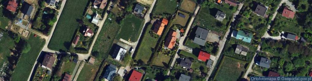 Zdjęcie satelitarne Tęczowa ul.