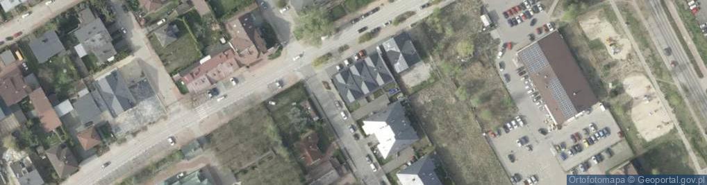 Zdjęcie satelitarne Teligi ul.