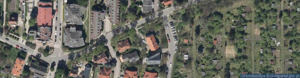 Zdjęcie satelitarne Terenowa ul.