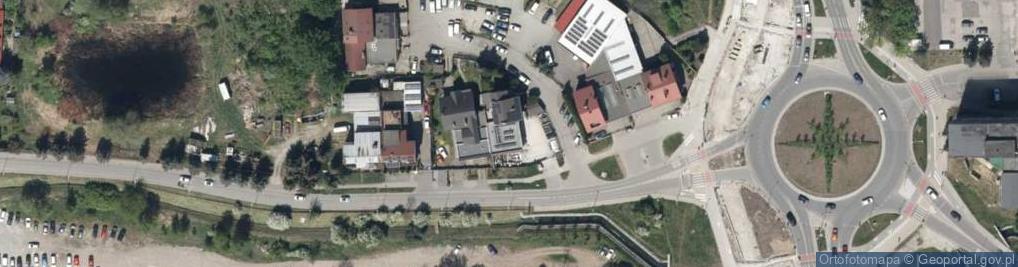 Zdjęcie satelitarne Terenowa ul.