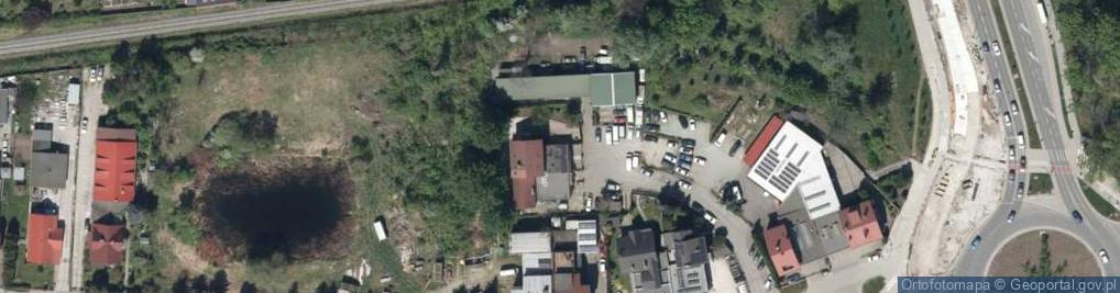 Zdjęcie satelitarne Terenowa ul.