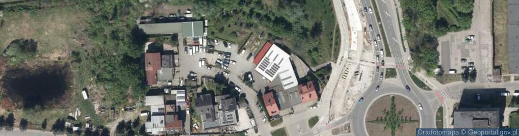 Zdjęcie satelitarne Terenowa ul.