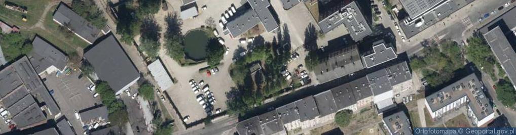 Zdjęcie satelitarne Tęczowa ul.