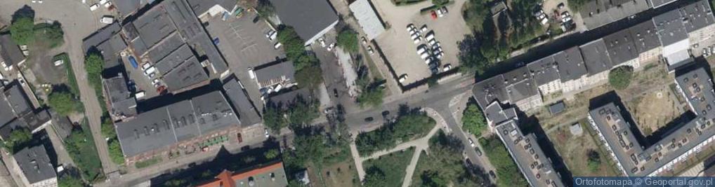 Zdjęcie satelitarne Tęczowa ul.