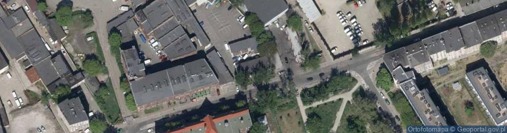 Zdjęcie satelitarne Tęczowa ul.