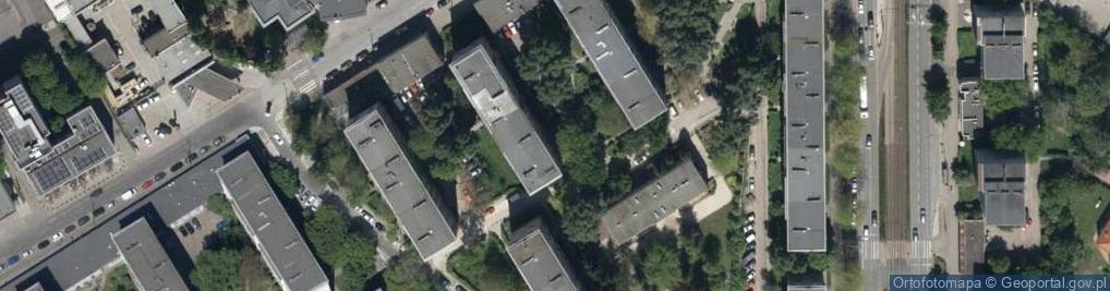 Zdjęcie satelitarne Tęczowa ul.