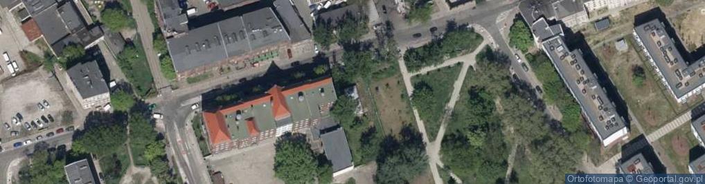 Zdjęcie satelitarne Tęczowa ul.