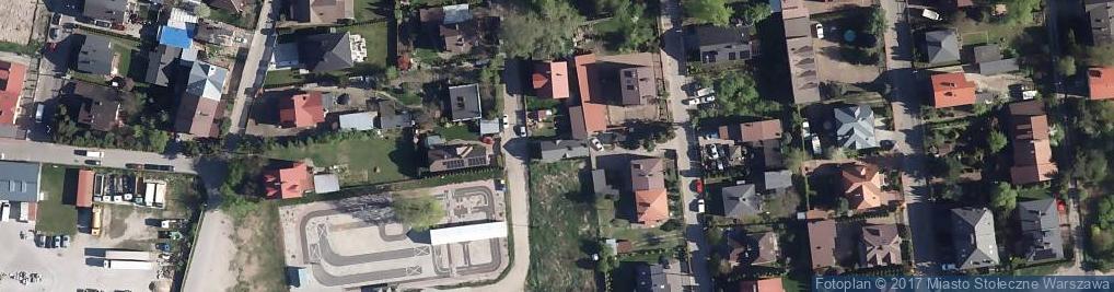Zdjęcie satelitarne Tęczowa ul.