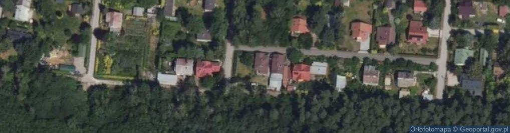 Zdjęcie satelitarne Tęczowa ul.
